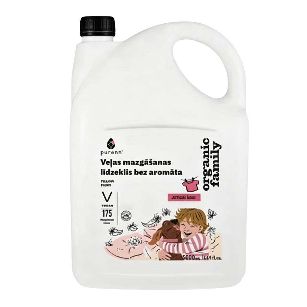 Veļas mazgāšanas līdzeklis bez aromāta Pillow Fight