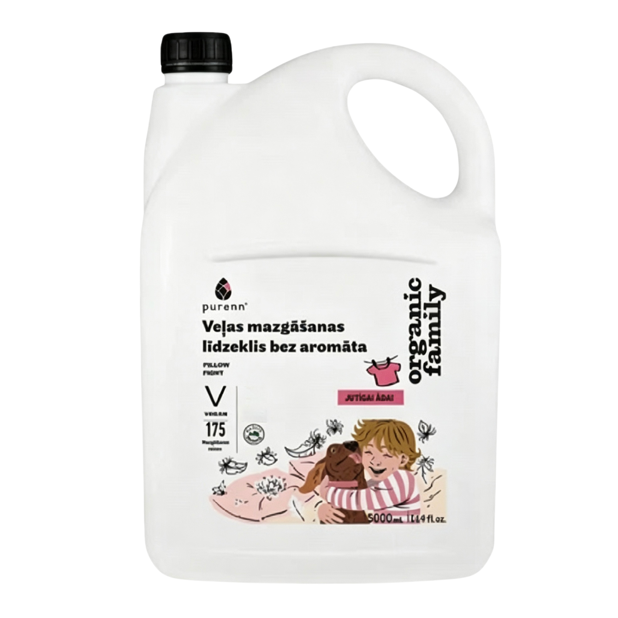 Veļas mazgāšanas līdzeklis bez aromāta Pillow Fight