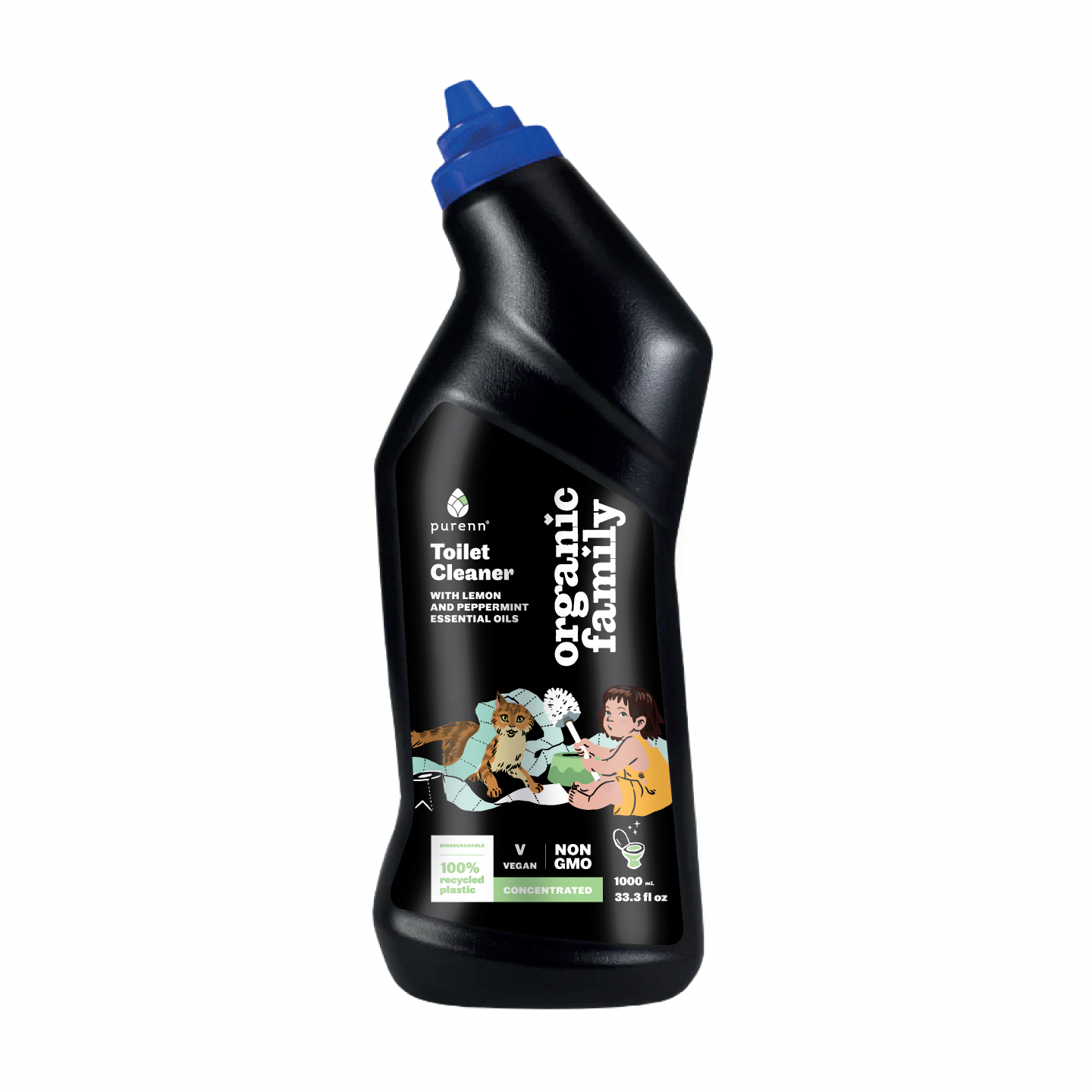 Tīrīšanas līdzeklis podam ar citronu un piparmētru 1000ml